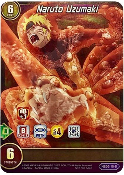Naruto Uzumaki (NB02-15-B) (215) [NBTPC] - Chrono Clash System Single