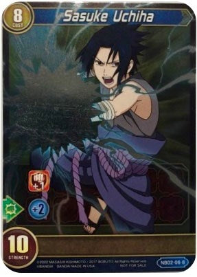 Sasuke Uchiha (NB02-06-B) (206) [NBTPC] - Chrono Clash System Single