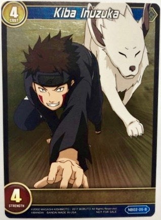 Kiba Inuzuka (NB02-05-B) (205) [NBTPC] - Chrono Clash System Single
