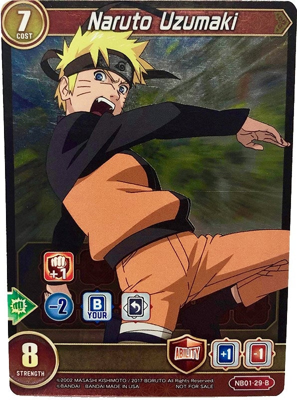 Naruto Uzumaki (NB01-29-B) (129) [NBTPC] - Chrono Clash System Single