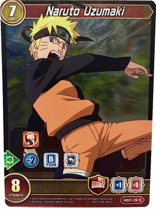 Naruto Uzumaki (NB01-29-B) (129) [NBTPC] - Chrono Clash System Single
