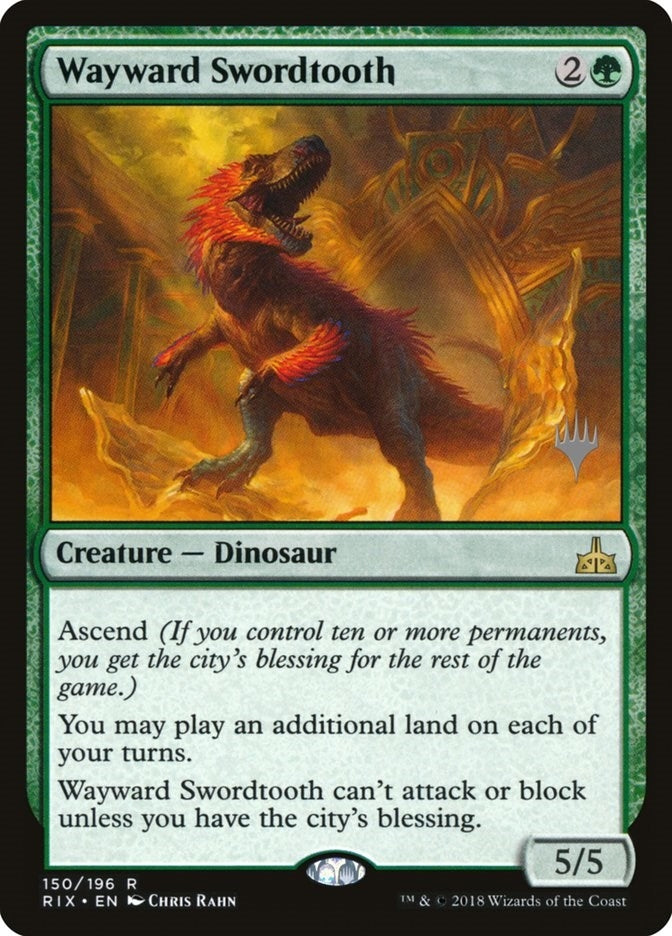 Wayward Swordtooth (150) [PPM20] - MTG Single