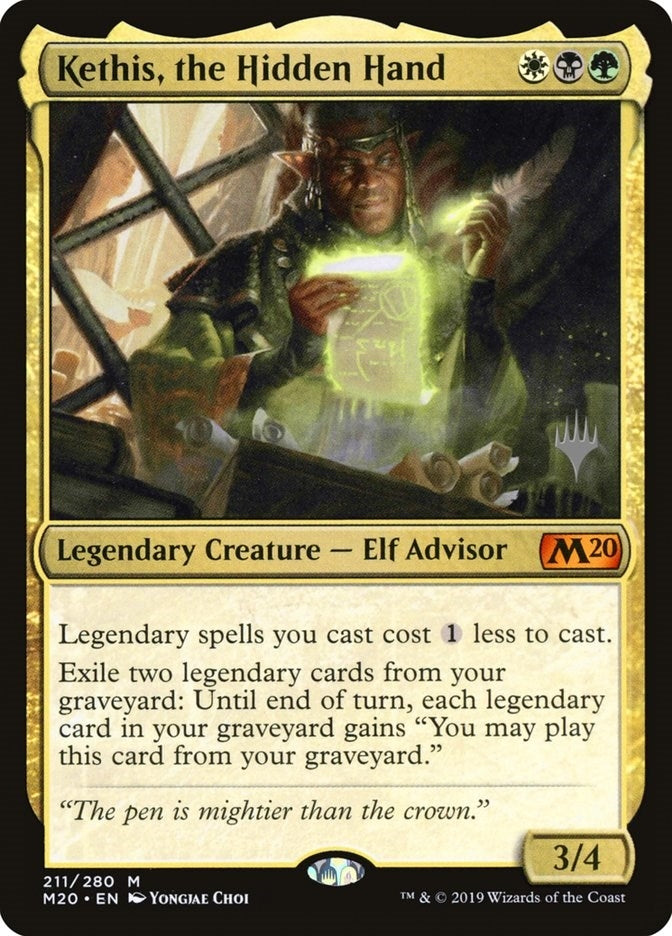 Kethis the Hidden Hand (211) [PPM20] - MTG Single