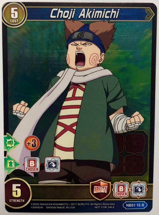 Choji Akimichi (115) [NBTPC] - Chrono Clash System Single