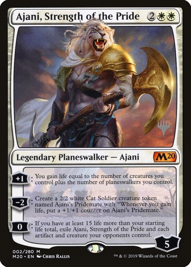 Ajani Strength of the Pride (2) [PPM20] - MTG Single