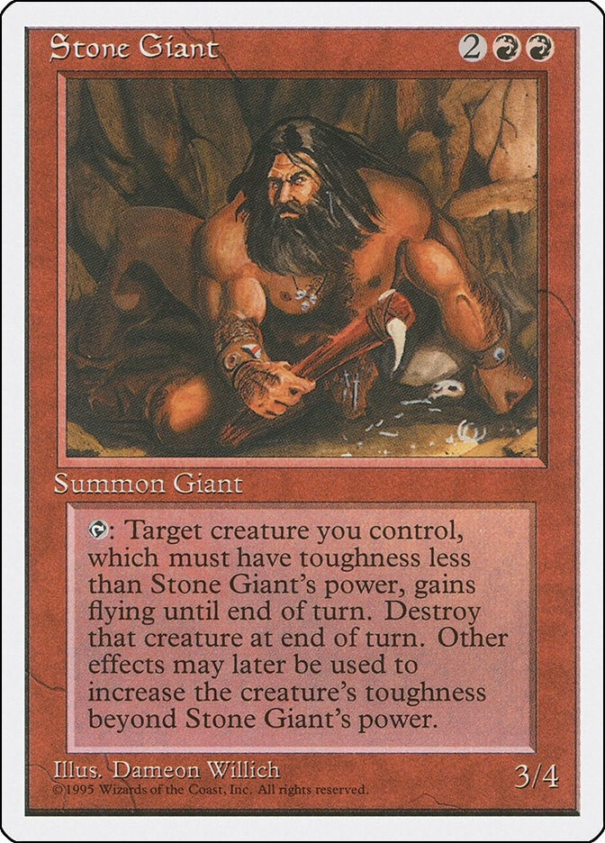 Stone Giant [4ED] - MTG Single