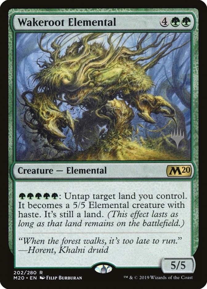Wakeroot Elemental (202) [PPM20] - MTG Single