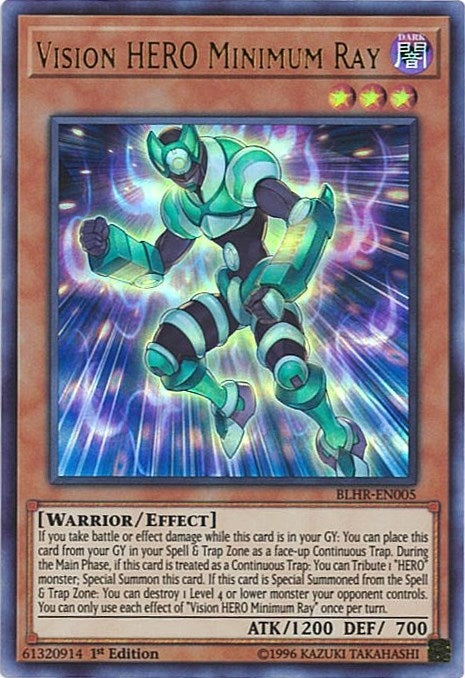 Vision HERO Minimum Ray (5) (BLHR) - YuGiOh Single