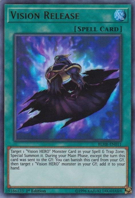 Vision Release (11) (BLHR) - YuGiOh Single