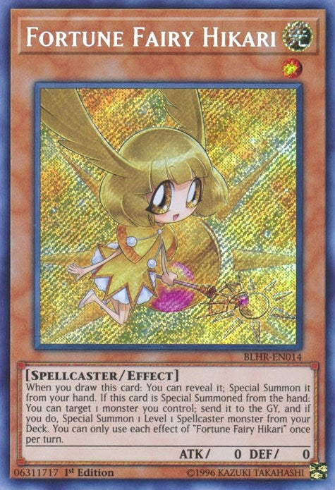 Fortune Fairy Hikari (14) (BLHR) - YuGiOh Single