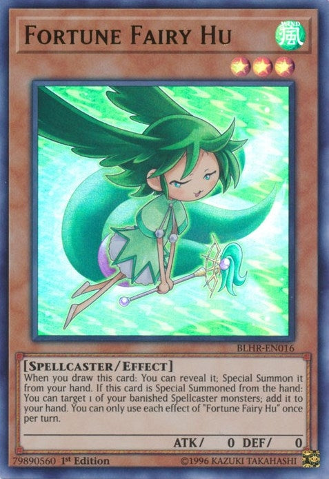 Fortune Fairy Hu (16) (BLHR) - YuGiOh Single