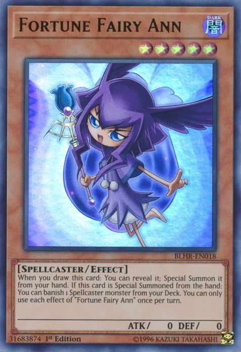 Fortune Fairy Ann (18) (BLHR) - YuGiOh Single