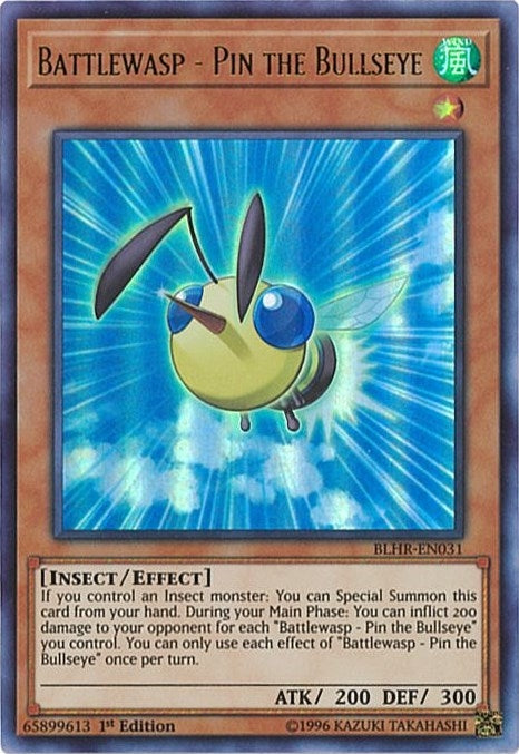 Battlewasp - Pin the Bullseye (31) (BLHR) - YuGiOh Single