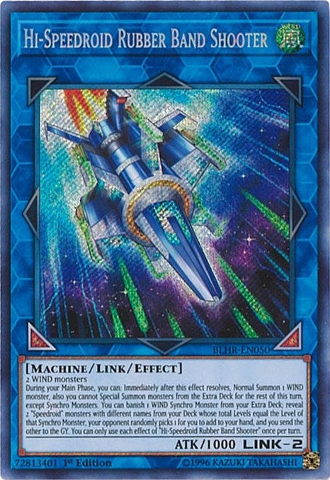 Hi-Speedroid Rubber Band Shooter (50) (BLHR) - YuGiOh Single