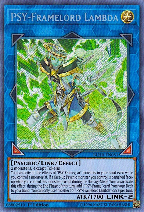 PSY-Framelord Lambda (51) (BLHR) - YuGiOh Single