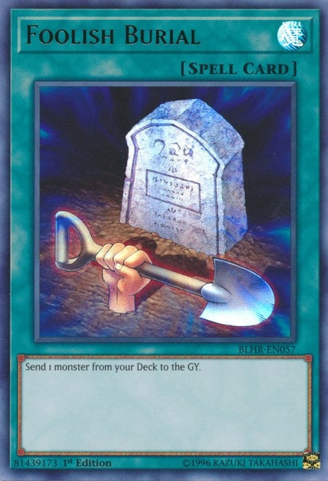 Foolish Burial (57) (BLHR) - YuGiOh Single
