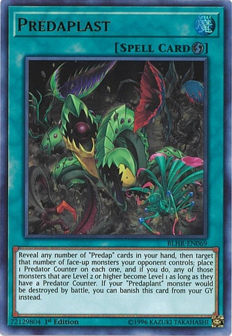 Predaplast (69) (BLHR) - YuGiOh Single
