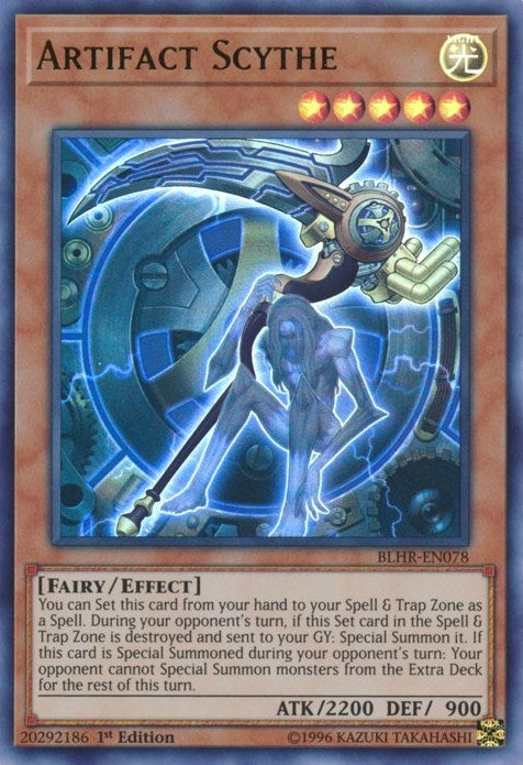 Artifact Scythe (78) (BLHR) - YuGiOh Single