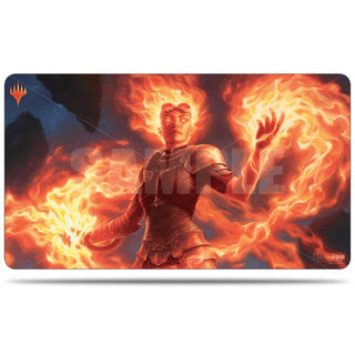 Core Set 2020 Standard Size Playmat for Magic V4 - Chandra Awakened Inferno - Playmats Sealed