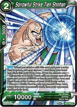 Image for Sorrowful Strike Tien Shinhan (BT7-063) - Dragon Ball Super: Masters