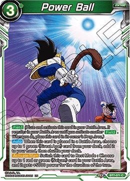 Image for Power Ball (BT7-071) - Dragon Ball Super: Masters