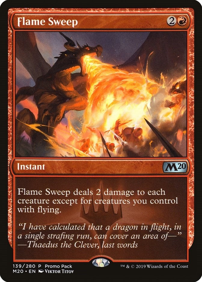 Flame Sweep (139) [PPM20] - MTG Single