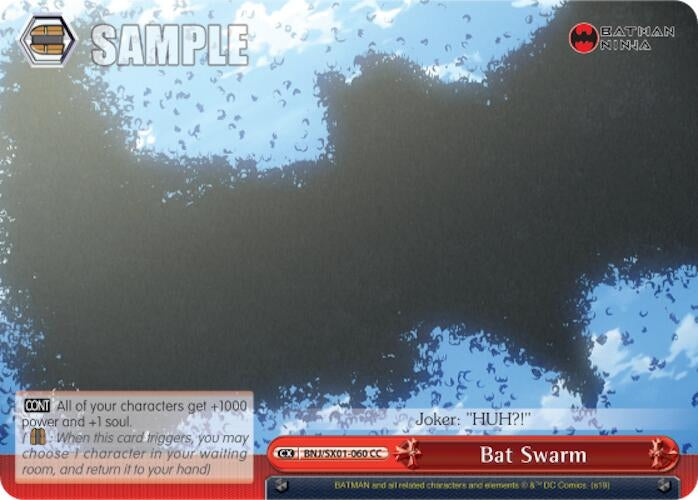 Bat Swarm (1060) [BNJ/SX0] - Weiss Schwarz Single