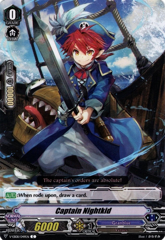 Captain Nightkid (8049) [V-EB08] - Cardfight Vanguard Single