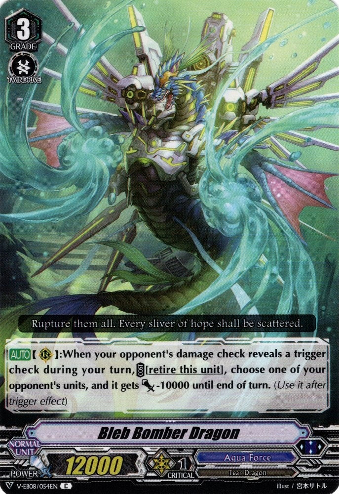 Bleb Bomber Dragon (8054) [V-EB08] - Cardfight Vanguard Single