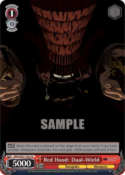 Red Hood: Dual-Wield (104) [BNJ/SX0] - Weiss Schwarz Single