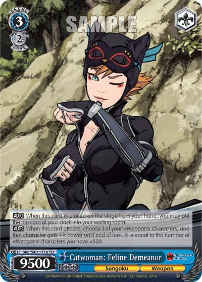 Catwoman: Feline Demeanor (116) [BNJ/SX0] - Weiss Schwarz Single