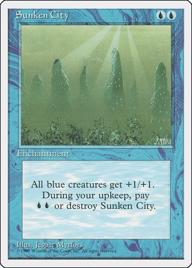 Sunken City [4ED] - MTG Single