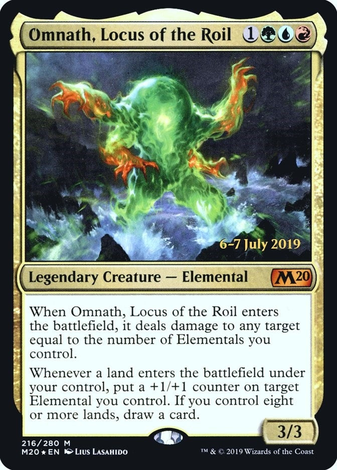 Omnath Locus of the Roil (216) [PRE] - MTG Single