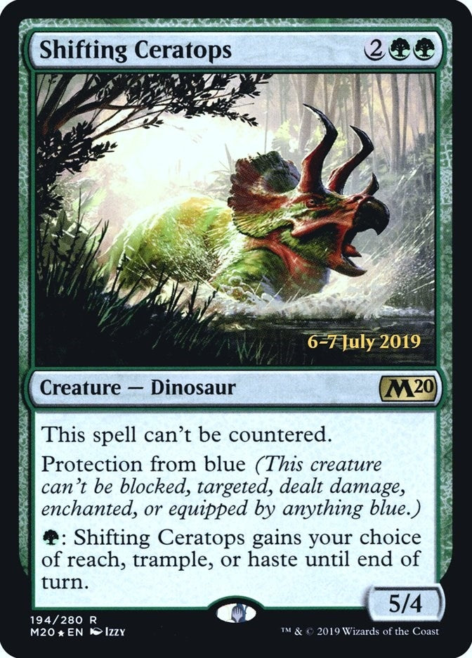 Shifting Ceratops (194) [PRE] - MTG Single