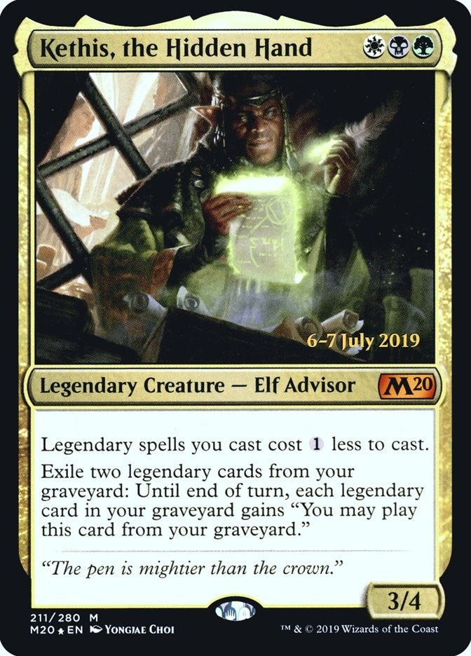Kethis the Hidden Hand (211) [PRE] - MTG Single