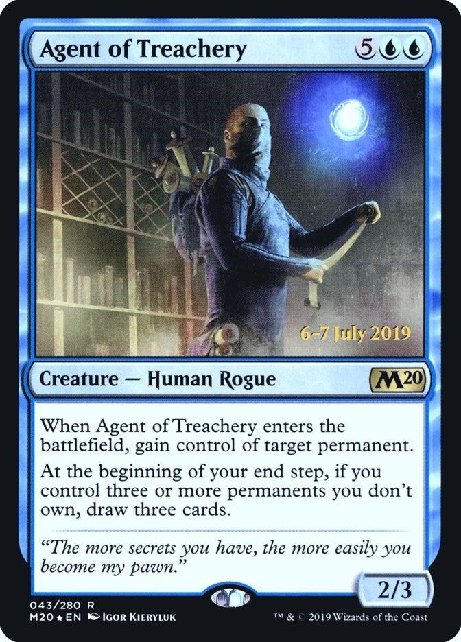 Agent of Treachery (43) [PRE] - MTG Single