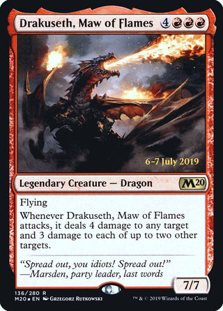 Drakuseth Maw of Flames (136) [PRE] - MTG Single