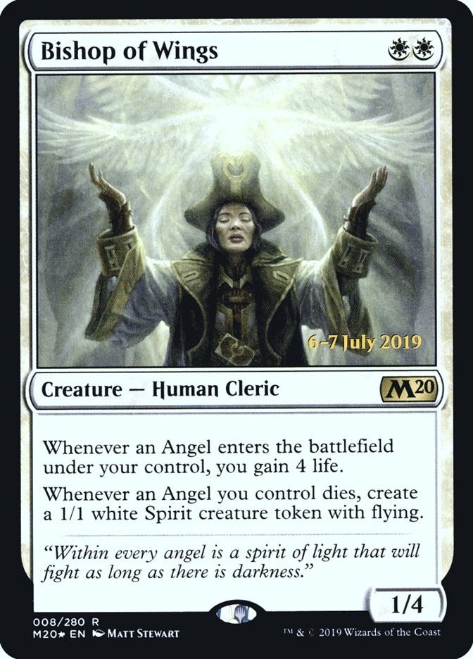 Bishop of Wings (8) [PRE] - MTG Single
