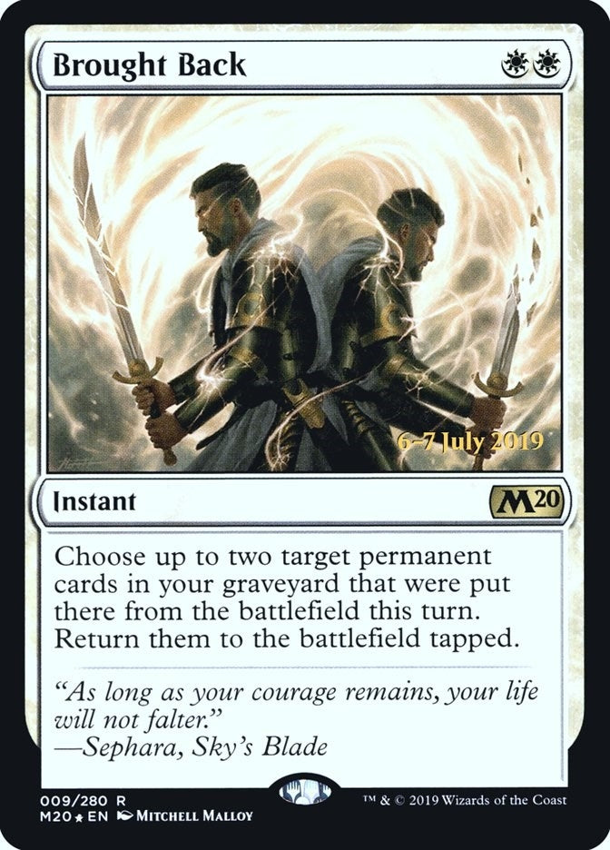 Brought Back (9) [PRE] - MTG Single