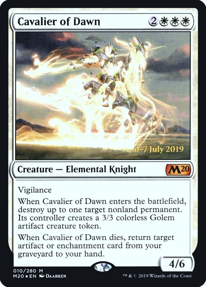 Cavalier of Dawn (10) [PRE] - MTG Single