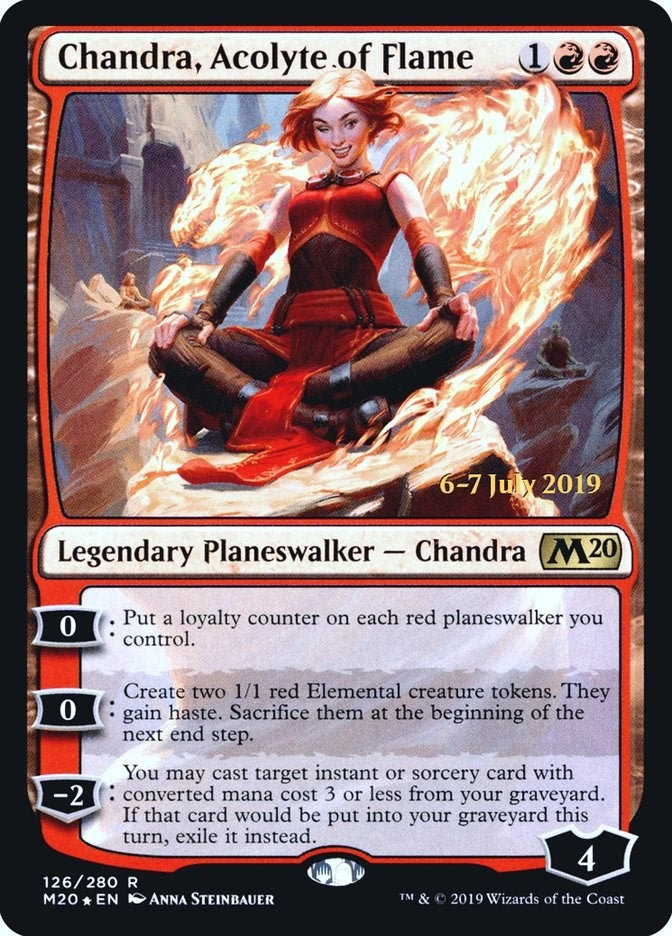 Chandra Acolyte of Flame (126) [PRE] - MTG Single