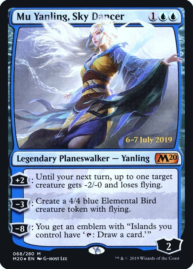 Mu Yanling Sky Dancer (68) [PRE] - MTG Single