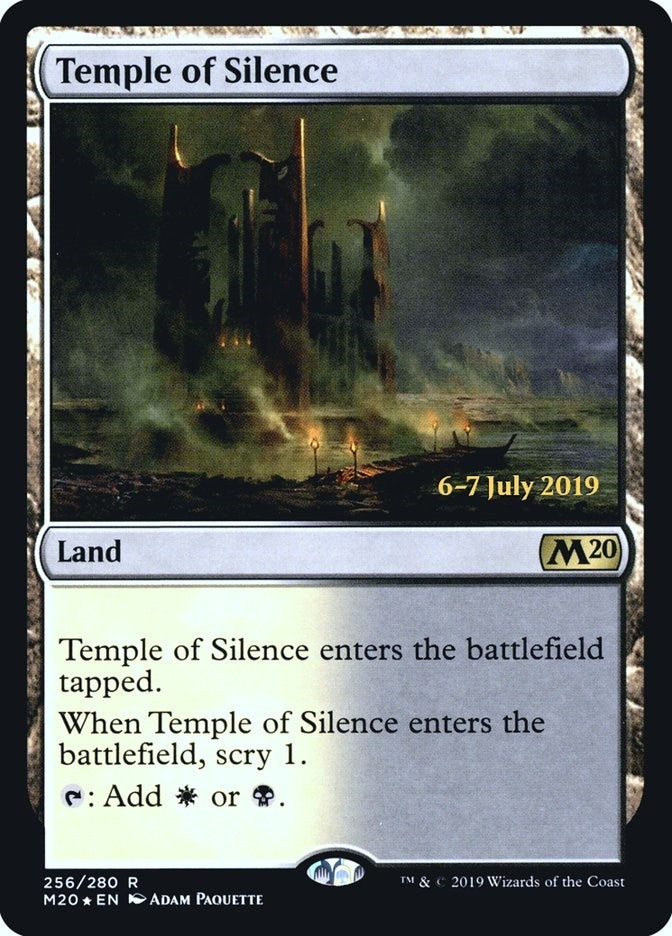 Temple of Silence (M20) (256) [PRE] - MTG Single