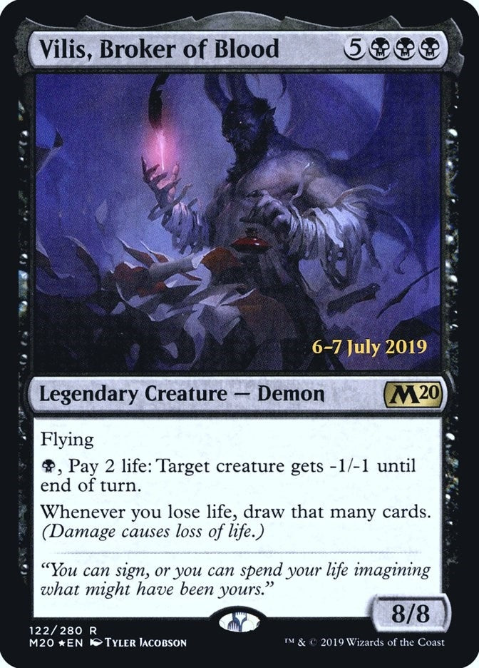 Vilis Broker of Blood (122) [PRE] - MTG Single