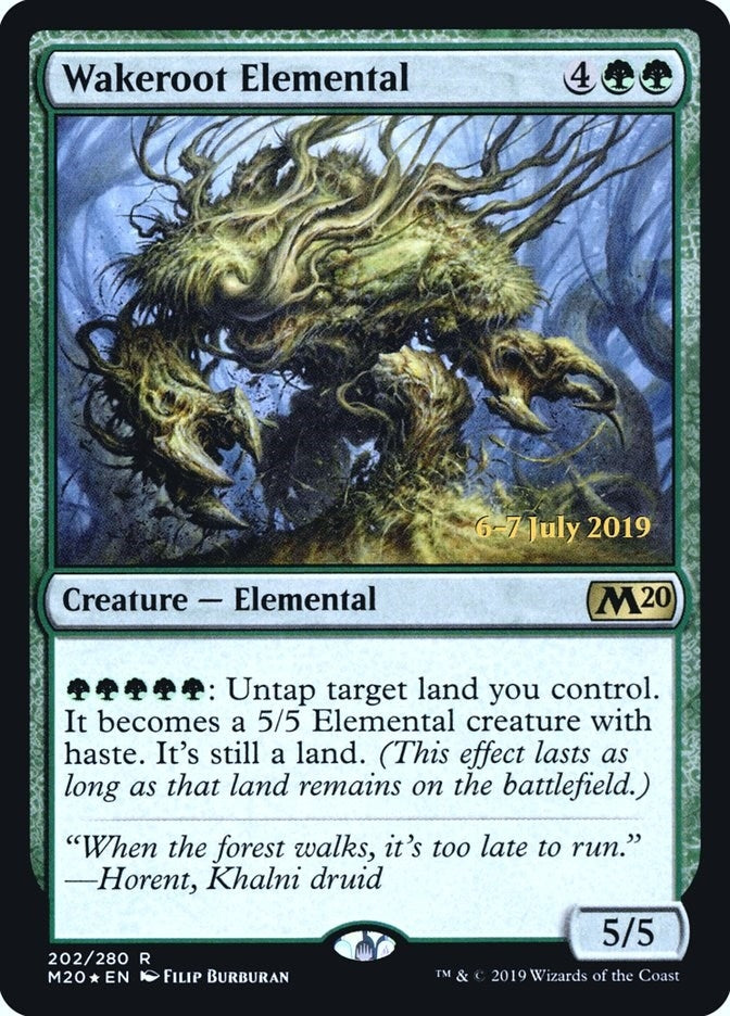 Wakeroot Elemental (202) [PRE] - MTG Single