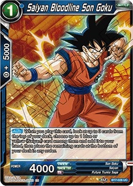 Image for Saiyan Bloodline Son Goku (BT7-028) - Dragon Ball Super: Masters