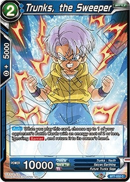 Image for Trunks, the Sweeper (BT7-032) - Dragon Ball Super: Masters