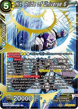 Image for Hit, Pride of Universe 6 (BT7-079) - Dragon Ball Super: Masters