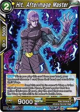 Image for Hit, Afterimage Master (BT7-080) - Dragon Ball Super: Masters