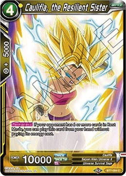 Image for Caulifla, the Resilient Sister (BT7-084) - Dragon Ball Super: Masters